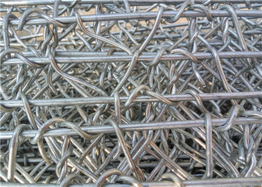 La rete metallica di rinforzo del gabbione/ha galvanizzato i canestri della parete dimensione del foro da 60 * 80 millimetri