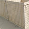 Barriera militare di Hesco della parete della scatola del gabbione della sabbia saldata bene durevole con la sabbia per difesa