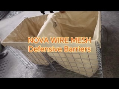 Pareti di sostegno di rete saldata galvanizzata di grado militare per la sicurezza del perimetro