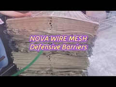 NOVA WIRE MESH-Modular Steel Defensive Wall - Rapido assemblaggio per le stazioni di pattuglia di frontiera