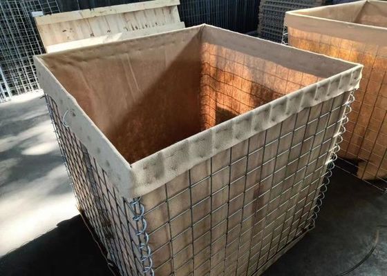 Barriera itare con superficie rivestita di zinco e collegamento a spirale