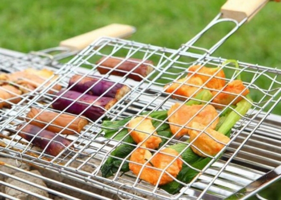 Acciaio inossidabile su misura della maglia 316 resistenti della griglia del barbecue