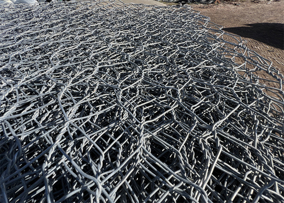 Casella di gabion galvanizzata / rivestita in PVC