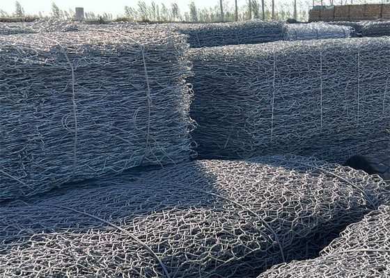 Cesto in gabion personalizzabile in acciaio 1mx1mx1m Protezione da scatole per corsi fluviali