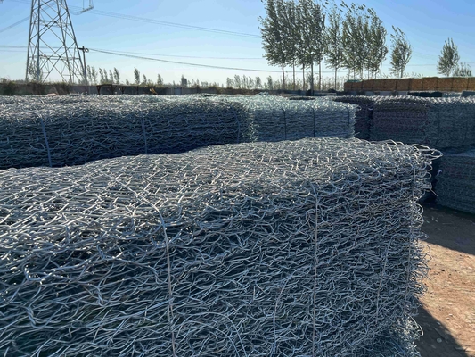 Cage di pietra Galfan di 2,2 mm di diametro