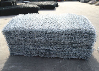 2x1x0.5m Acciaio Galvanizzato Griglia Esagonale Gabion 100x120mm 230g/m2