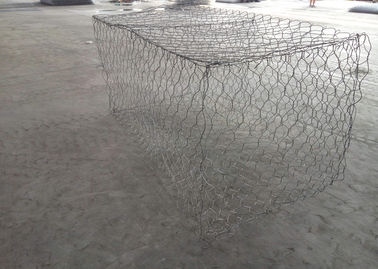 Protezione materiale tessuta leggera del ponte del gabbione della scatola del cavo esagonale di Galfan