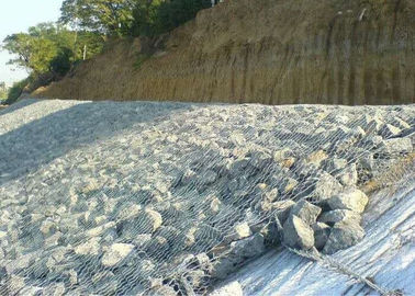 Materasso durevole della roccia, gabbioni esagonale diametro di cavo da 2,0 - 4,0 millimetri