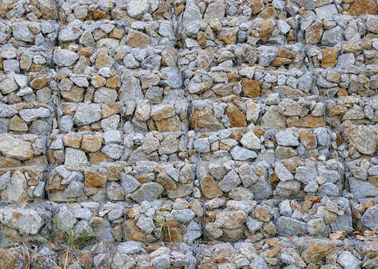 Campione resistente all'uso ricoperto zinco pesante del muro di sostegno della roccia del cavo disponibile