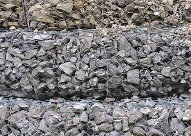Gabbia galvanizzata della pietra del gabbione per protezione di erosione ed il suolo di conservazione