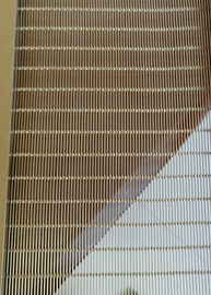 Rete metallica decorativa flessibile, maglia metallica di rame di architettura per la tenda