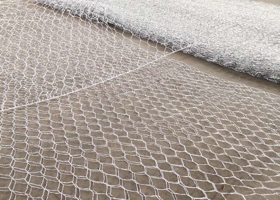 scatola tessuta stabilità della riva del fiume dei canestri del gabbione del metallo di 3x1x0.5m 80x100mm
