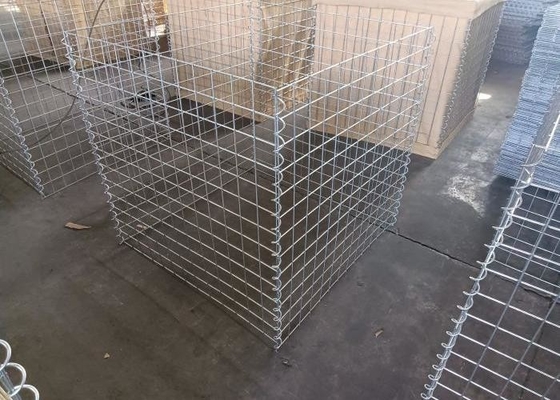 Barriere di sabbia itare rivestite in Zn da 50x50 mm per applicazioni itari e di difesa