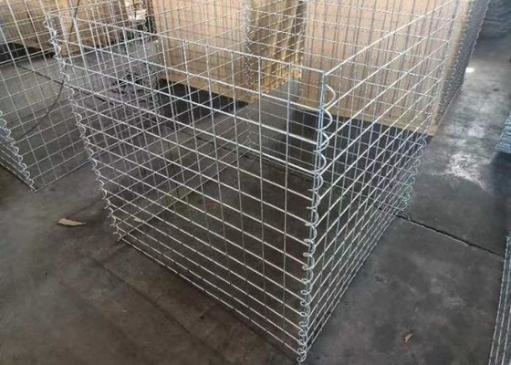 Barriere di sabbia itare rivestite in Zn da 50x50 mm per applicazioni itari e di difesa