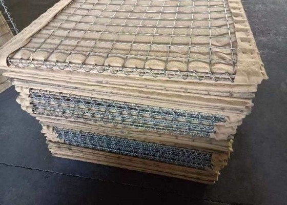 Barriera itare con superficie rivestita di zinco e collegamento a spirale
