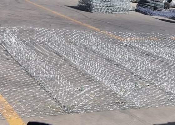 La roccia del paesaggio di EN10223  Gabion Mattress ASTM975 ingabbia lo zinco pesante ricoperto