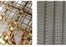 Metallo decorativo tessuto Mesh Screen For Restaurant Decoration degli ss 316