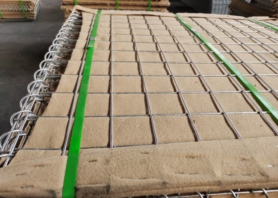 barriere ad alta intensità del gabbione di 1mx2m Clashproof usate per le fortificazioni itari