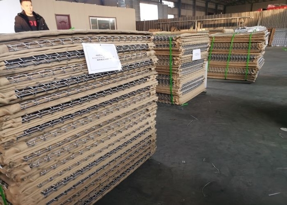 barriere ad alta intensità del gabbione di 1mx2m Clashproof usate per le fortificazioni itari