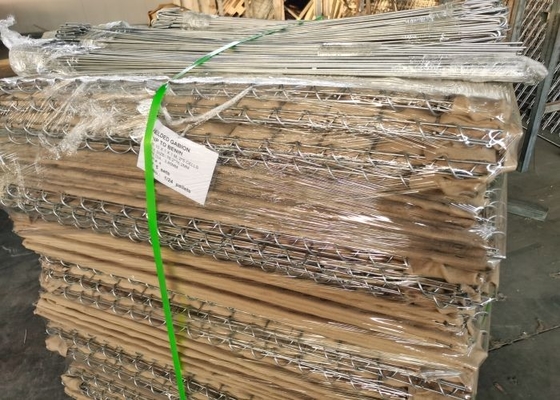 barriere ad alta intensità del gabbione di 1mx2m Clashproof usate per le fortificazioni itari