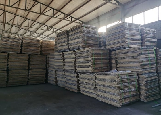 Barriere difensive economiche itari Distanza a spirale 4 mm Riempito di sabbia