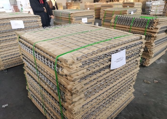 Barriere difensive economiche itari Distanza a spirale 4 mm Riempito di sabbia