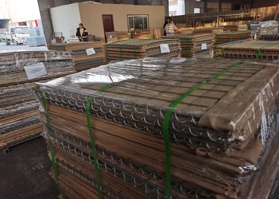 Barriere difensive economiche itari Distanza a spirale 4 mm Riempito di sabbia