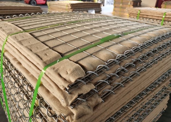 Barriere  itari rivestite di zinco 4mm-5mm Dia a spirale con polipropilene non tessuto 2mm
