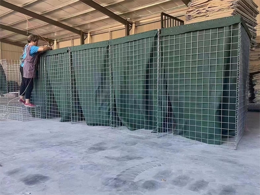 Barriere difensive per pareti di sabbia itari o controllo delle inondazioni