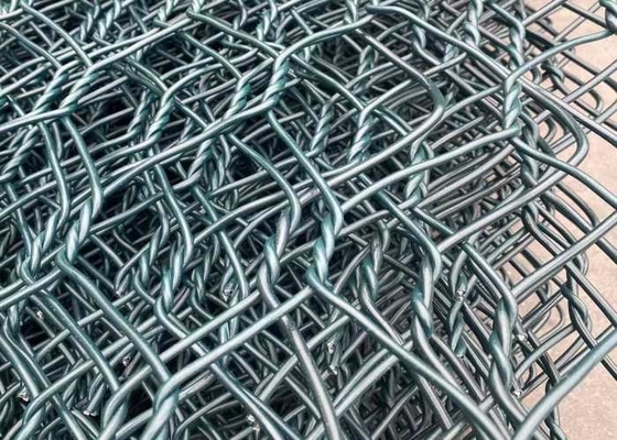 Rete metallica di tessitura ad alta resistenza del gabbione di Galfan 80x100mm per la conservazione della struttura