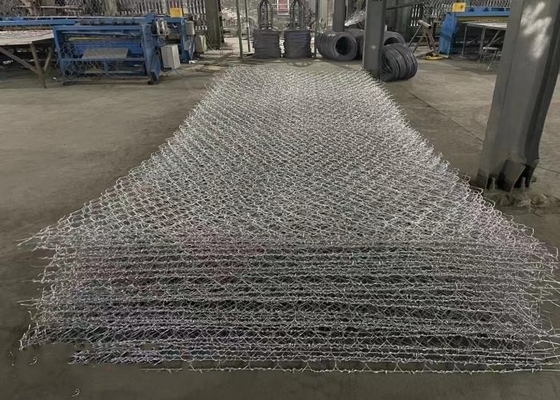Materassi galvanizzati in filo d'acciaio in gabione durevoli Ecofriendly