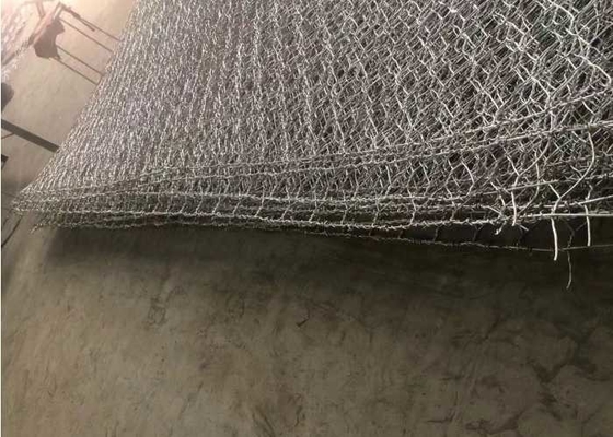 canestri ricoperti/galvanizzati del PVC di 2.8mm del gabbione alla ruggine resistenza
