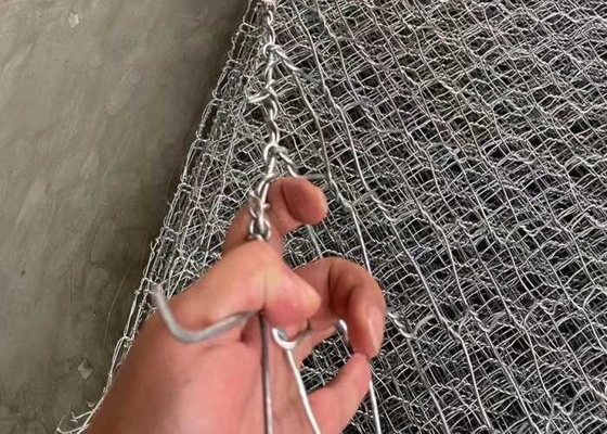 canestri ricoperti/galvanizzati del PVC di 2.8mm del gabbione alla ruggine resistenza
