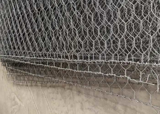 Zinco che ricopre il foro di 220-240g/M2  Gabion Mattress 60*80mm