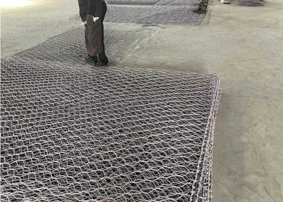 Zinco che ricopre il foro di 220-240g/M2  Gabion Mattress 60*80mm
