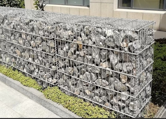 Il PVC su ordinazione saldato ha ricoperto il cavo Mesh With del gabbione 50mm*50mm Mesh Open