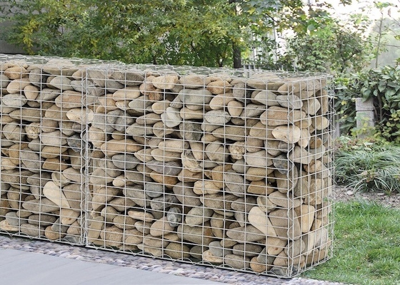 Scatola galvanizzata resistente alla corrosione del gabbione di alto dovere per la decorazione del giardino