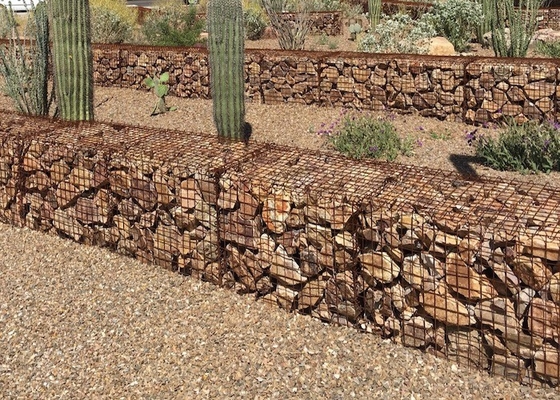 I canestri amichevoli del gabbione del muro di sostegno di Eco hanno galvanizzato i pannelli saldati del filo di acciaio