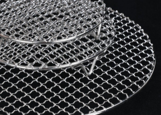 Acciaio inossidabile di Mesh High Heat Resistance Round 304 leggeri della griglia del barbecue