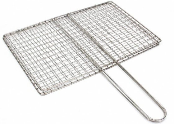 Acciaio inossidabile di Mesh High Heat Resistance Round 304 leggeri della griglia del barbecue