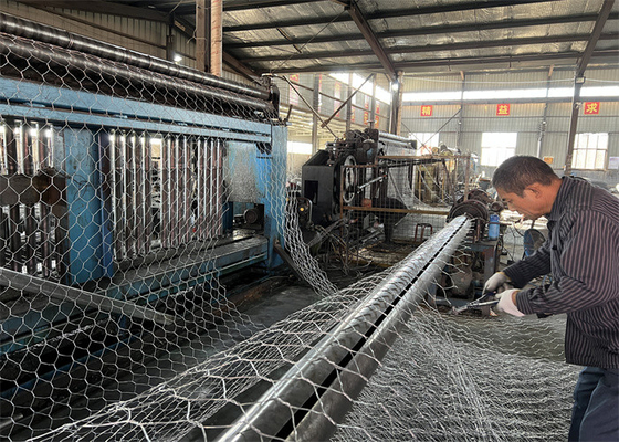 50mm X 50mm Gabion Wire Mesh Controllo e guida dell'acqua o delle inondazioni