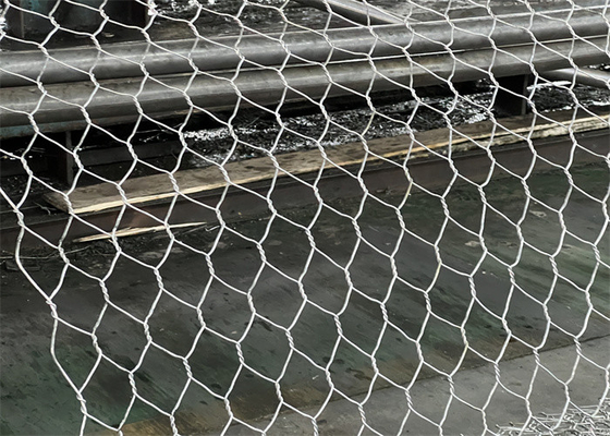 1x1x1m Gabion Wire Mesh Pvc Spessore di rivestimento 0.2-1mm