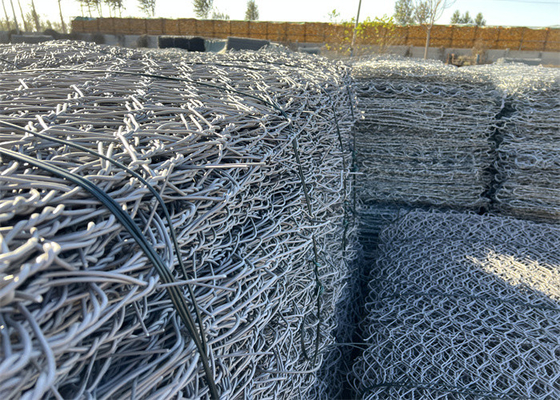 Cesto in gabion personalizzabile in acciaio 1mx1mx1m Protezione da scatole per corsi fluviali