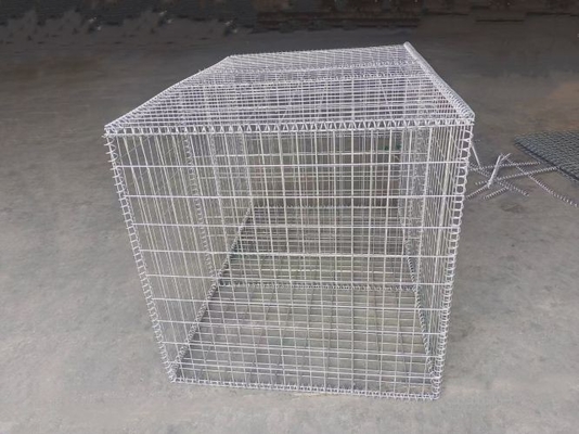 Rivestimento di zinco 220-280 g/m2 Gabioni a maglia saldata per la protezione delle pendici