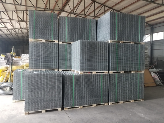 Facile installazione gabion cage saldate / gabion basket / gabion cage pietra riempita con 75mmx75mm dimensione della maglia