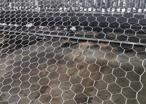 Casella di protezione del ponte in acciaio galvanizzato con superficie rivestita in PVC
