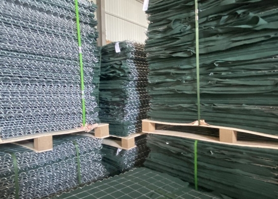 5.0mm Mesh Wire Panel Barriera itare con 300g/m2 peso del tessuto geotessile