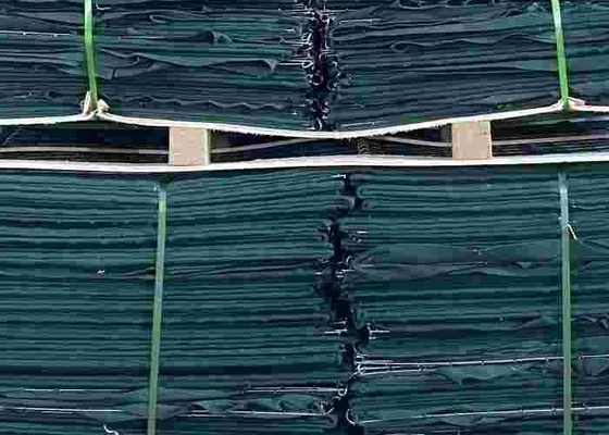 Barriere di sabbia galvanizzata itare a caldo Sistema di maglia a spirale con tessuto geotessile
