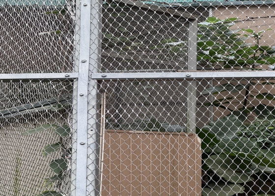 2 mm diametro di filo 304L rete di corda in acciaio inossidabile per zoo animali recinti
