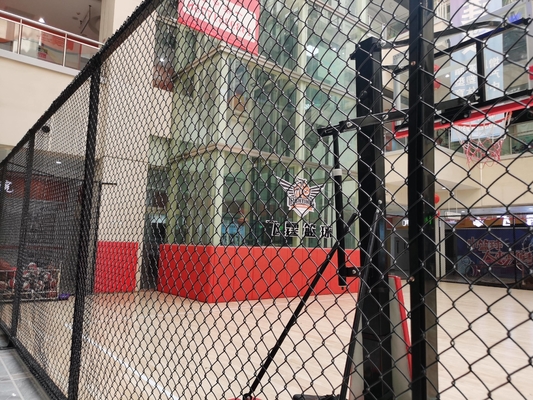 150 g/m2 Rivestimento Romboide Catena Link Fence Mesh 3mm OD